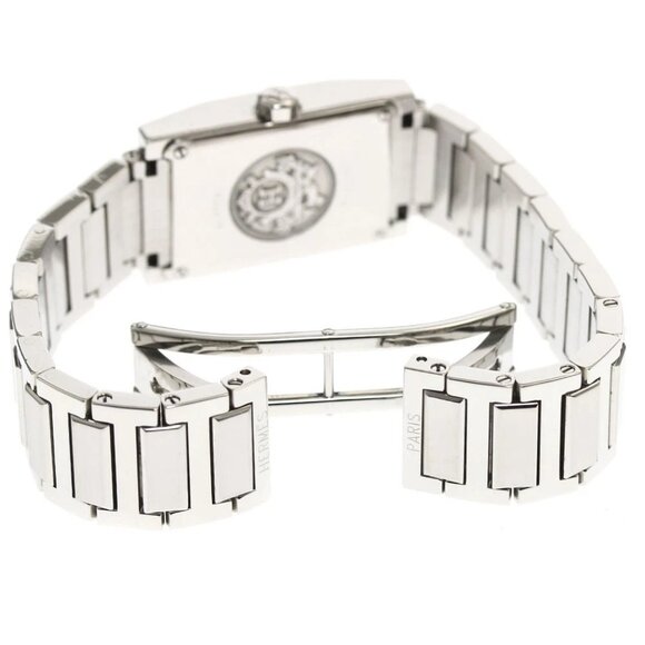 HERMES Tandem Gray Dial Quartz Ladies Watch - Picture 4 of 6